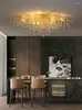 Chandeliers Modern Crystal Chandelier Led Gold Lights For Living Dining Room Bar El Hall Hanging Lamp Indoor Lighting Fixture