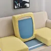 Pokrywa krzesła wodoodporne sofa poduszka na poduszkę elastyczne stałe kolor zwierząt domowy meble meble ochraniacz polarny polar do mycia remontażka