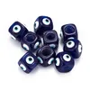 Charms Lucky Blue Evil Eye Resin Square Spacer Beads For Necklace Bracelet Jewelry Making Accessories Ey6108 Drop Delivery Findings Dh9Ld