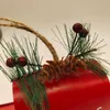 Christmas Decorations Merry Metal Mailbox Ornaments For Home Party Year Pendant Decoration Navidad