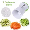 Tung spiralizer vegetabiliska skivverktyg vegetabiliska spiral skivare zucchini pasta nudel spaghetti maker 1223944