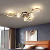 CHANDELIERS Alta qualidade e preço competitivo Luz de luxo nórdico Lâmpada 2023 Modern Simple Crystal Bedroom