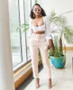 Women's Pants Fashion Blazer With Belt Women Solid Colors High Waist Pencil Formal Suit Trousers Office All Match Plus Size