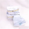 Gift Wrap Three Piece Set Heart Marble Box Packaging Flower Bouquet Decoration Party Favor Gifts Package Boxes1 Drop Delivery Home G Dhqtx