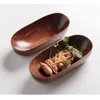 プレート日本スタイルのドライフルーツ料理ソリッドウッドテーブルウェアサービングトレイデザートスナック料理家庭用プレートディナーウェア