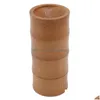 Storage Bottles Jars Bamboo Tube Box Airtight Small Container Spices Jar With Lid Travel Sealed Kitchen Box1 Drop Delivery Home Ga Dhqen