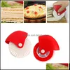 Baking Pastry Tools Pizza Cutting Wheel Rolling Cutter Diy Dough Lattice Decoration Drop Delivery Home Garden Kitchen Dining Bar Ba Dhxpc