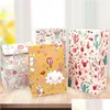 선물 랩 10 pcs 크래프트 종이 가방 사탕 가방 선인장 웨딩 생일 Xmas Year Party Favors Supplies bags1 드롭 배달 호 dhejo