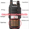 Walkie talkie baofeng 9r plus batterijvervanging origineel li-ion uv-9r