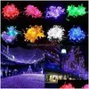 LED -str￤ngar 1600 lampor 10x5m gardinbelysning Flash Fairy Festival Party Light Christmas Wedding Decor Drop Delivery Holiday OT0B2