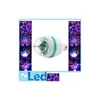 LED電球AC 85265V E27 3W COLORF回転RGB 3ライトBBランプフラッシュステージクリスマスパーティーライトドロップ配信照明BBS OTZ3X