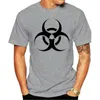 Magliette da uomo BIOHAZARD SIMBOLO CAMICIA DA UOMO RIFIUTI TOSSICICI BIOLOGICI Est Top TeesFashion Style Men Teemens Tee