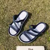 Slippels Casual Beach Outnoot vrouwelijke dames jelly schoenen 2023 huis dames sandalen modekwaliteit zomer
