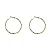Hoop Earrings MIQIAO Classic Simple Fashion Circle Exaggerated Irregular Round Personalized Girlfriend Victory Gift