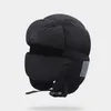 2022 Collectable Stone Outdoor Waterproof Windproof Down Beanie Cycling Ski Hiking Thickness Hats