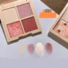 Eye Shadow 4 Color Colorful Soft Eyeshadow Glittery Makeup Palettes Glitter For Face Professional Make-up Cosmetics Maquiagem