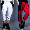 Stage Wear Heren Casual Pants Jazz Hip Hop Performance Male Pocket Harem Handsome Hip-Hop Street Losse sportbroeken DWY2709