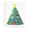 Kerstdecoraties kinderhandgemaakte puzzel diy driedimensionale boom grote ornamenten cadeau