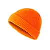 Beanies Beanie/Skull Caps Unisex 2023 Spring For Men Women Brimless Hats Hip Hop Skullcap Street Sticked Acrylic Casual Solid Pumpkin Melon