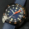 Нарученные часы Тактическая лягушка PVD Sub 300T Watch NH35 Движение 44 -мм сапфировые автоматические механические наручные часы Мужские дайвинг 20BAR светящий