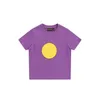 Bebek Bebek Giysileri Çekmek Çocuk Toddler T-Shirt Pamuk Kız Çiz Retro Smiley Yüz Alfabe Çocuk Tasarımcısı Basit Kısa Kollu Tasarımcı Çocuk T-Shirt 3730