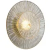 Lampade da tavolo Nordic Round Glass LED Corridoio Scale Applique da parete Montaggio superficiale Camera da letto Soggiorno Sconce Corridoio Apparecchio per la casa NJ70804