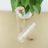 Storage Bottles 6 Pieces 47 150mm 200ml Cork Glass Bottle Stopper Spicy Jar Test Tube Containers Spice Candy Jars Vials