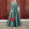 Etnische kleding moslim modejurk Dubai Abaya vrouw elegante avondjurken Ramadan Marokkaanse kaftan gewaad Arabisch Turks islamitisch