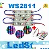 Modules LED entiers 500Pcslot 5050 Mode RVB Ws2811 Channel Lights Dc 12V étanche Ip67 éclairage extérieur Ce Rohs Saa4173006 Drop Deli Otsnr