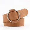 Belts Needle-free Round Buckle Simple Casual Women's Youth Fashion 3cm Wide Belt For Women