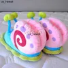 Slippers Winter Cartoon Slippers Women Funny Cute Snail Home Plush Shoes Indoor Cozy Flat Slides Furry Warm Cotton Slipper Girl Flip Flop 0128V23