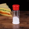 Storage Bottles Shaker Seasoning Bottle Jars Salt Containers Empty Pepper Lids Container Condiment Shakers Jar Clear Dispenser Shaking