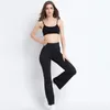 Vêtements ethniques Grands pantalons de yoga respirants pour femmes noires Lot Loisirs de plein air Sports Course à pied Danse Fitness