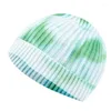 Bérets hiver coupe-vent chaud décontracté mode Dicer unisexe drôle dés élastique bonnet Couple Casquette Homme tricoté crâne Hip Hop chapeau