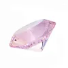 Lampadario di cristallo rosa 100mm 1 pz vetro sfaccettato diamante Fengshui fermacarte ornamenti per arredamento per la casa offerta regalo di compleanno