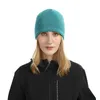 Basker mode unisex stretch mjuk stickad hatt som kör sporthattar höst vinter varma mössor delm22