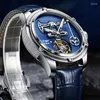 ساعة Wristwatches Relogios Masculinos 2023 Pindu Design Mens Watchessapphire Glass Top Machine Watch Men Clock Miyota 8215 Box