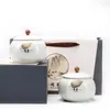 زجاجات التخزين Whyou Can Tea Can Jars Accessories Creative Chinese Retro Decoration Gifts