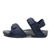 Sandaler Summer Men skor klassisk mjuk andningsbar romersk stil manlig kanft strandvatten stor storlek