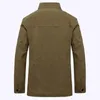 Vestes pour hommes 2023 automne hiver Safari Style hommes décontracté hauts veste coton col montant manteau mâle extérieur coupe-vent vêtements d'extérieur