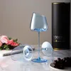 Wine Glasses 4/2/1Pcs 580ml Luxury Fashion Burgundy Bordeaux Goblet Big Belly Tasting Cup Party Bar Blue Champagne Wedding Red Glass