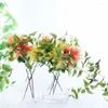 Decoratieve bloemen 1 stc plastic albizia kunstmatig voor doe -het -zelf thuiswinkel dispaly decoratie ornament bloemen arrangement nepplanten