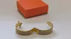 19 COLOR Diseñador de brazalete H Pulsera de brazalete Amor de brazalete Fiesta de la joya de la joya Mujeres pareja Hermeing regalo de moda múltiple lujo con bolsa de terciopelo naranja
