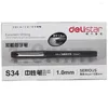 Deli S34 Gel Pen 1,0 мм черная жирный жирный нейтральный оптом и розничная торговля