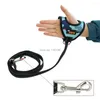Dog Collars 60 Pcs/lot Pet Traction Rope Glove Shaped Leash Hand Handguard Accessories