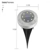 Solar Garden Light Waterproof LED Outdoor PathWay Floor Under Ground Spot Lawn Lamp Yard Night Buried