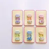 Accessori per capelli 3 pezzi estivi per le bambine mini coreano floreale ovale bambina simpatica clip late