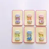 Haarzubehör 3pcs Sommer Haarnadeln für Mädchen mini Koreanisch Blumen ovaler Pin kleines Mädchen Süßes Seitenclip Pony Zeug