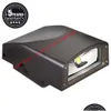 Utomhusvägglampor DLC LED Pack Light AC 110277V 50W 80W Monterad trädgårdsbelysning Justerbara huvuddrop Leveranslampor OTFJB