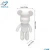 Novel Games Fluid Bear Scpture Handgjorda målningsvåldsmodell Diy Doll Parentchild Toy Bearbrick Home Room Decor Drop Delivery T DHJPL